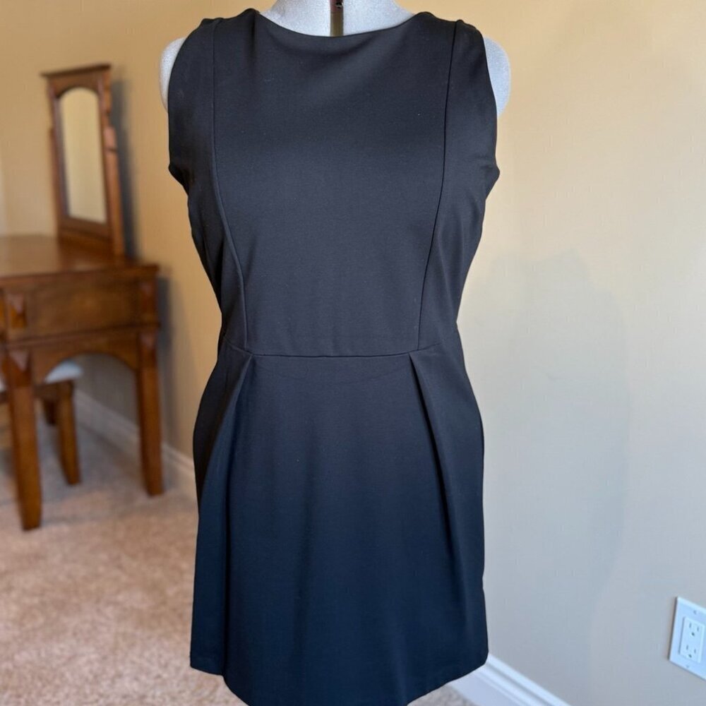 Edit by Jeanne Beker, sheath black women's dress office evening formal Women's